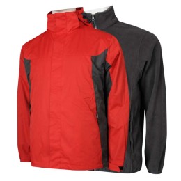 SKJ030 customized windbreaker 100% polyester fiber waterproof nylon zipper Velcro breathable mesh detachable two-piece windbreaker store SKJ030 customized windbreaker 100% polyester fiber waterproof nylon zipper Velcro breathable mesh detachable two-piece windbreaker store